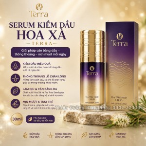 SERUM KIỀM DẦU HOA XÀ TERRA