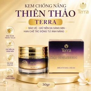 KEM CHỐNG NẮNG THIÊN THẢO TERRA - BRIGHTENING CREAM