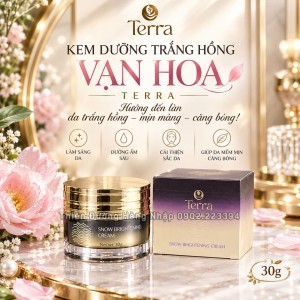 KEM TRĂNG HỒNG VẠN HOA TERRA