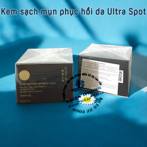 KEM SẠCH MỤN ULTRA SPOT ACNE CLEANSING REPAIRING CREAM