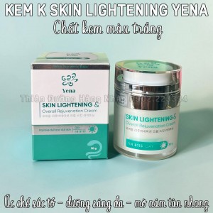 KEM K SKIN LIGHTENING YENA - KEM DƯỠNG NGÀY